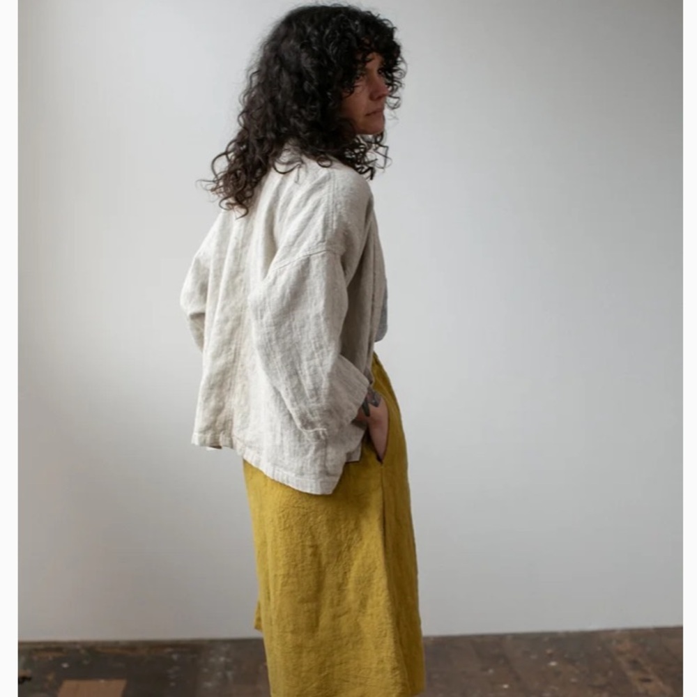 Hippari 1 grey jacket from Moss Grey Atelier, S